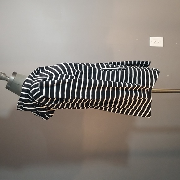 Petite MP Talbots super stretchy black and white casual cardigan size medium P - Picture 5 of 14